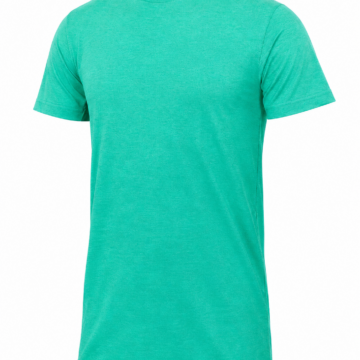 Teal Heathered Short-Sleeve T-Shirt
